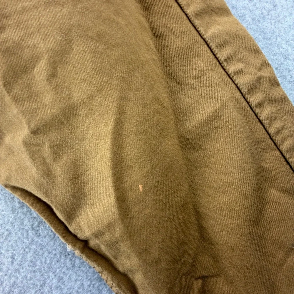 Levis 505 Regular Fit Straight Leg Pants Mens 32x30 Brown Cotton Workwear Casual